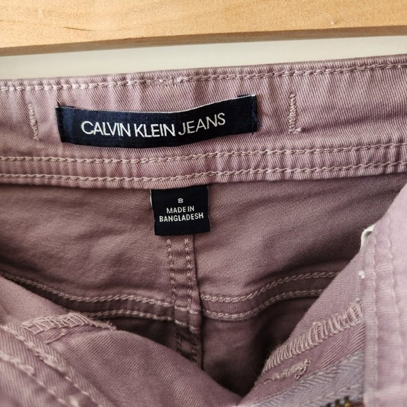 Calvin Klein Jeans size 8 purple - Picture 3 of 3